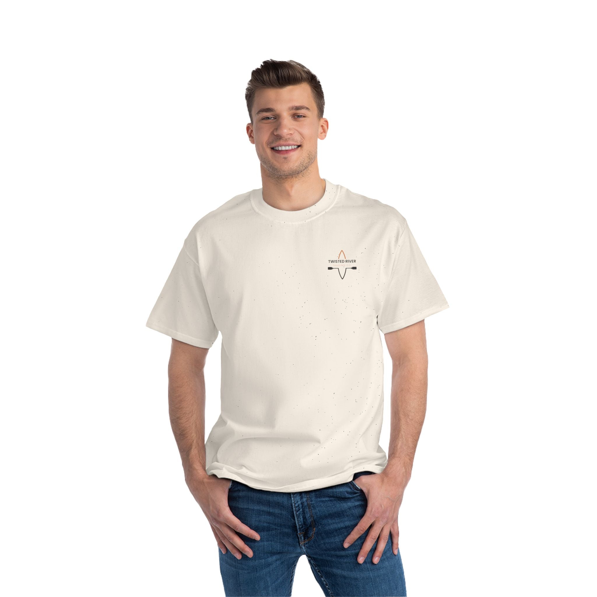 Love Many Beefy-T®  Short-Sleeve T-Shirt