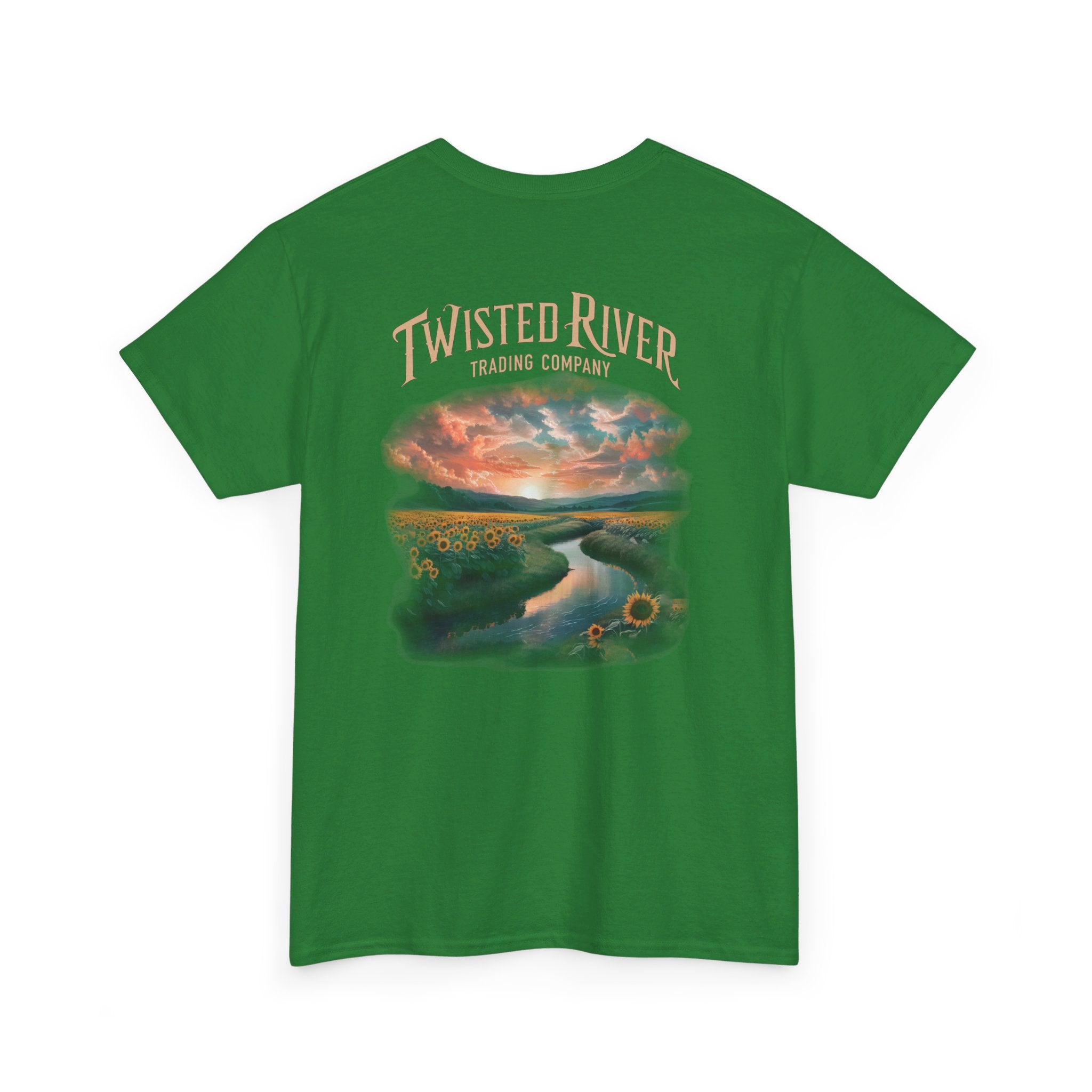 Twisted River Sunset Serenity Heavy Cotton Tee