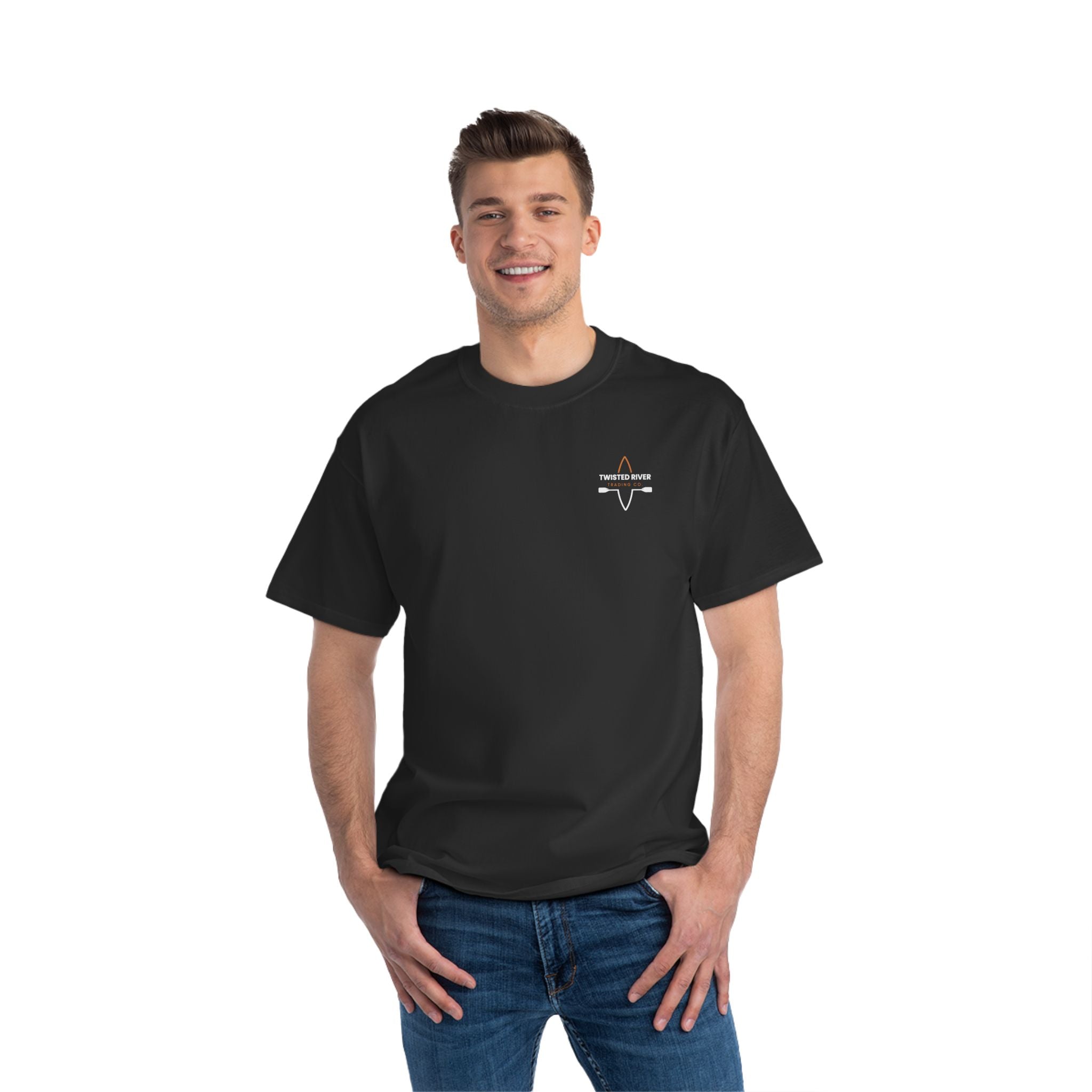 Love Many Beefy-T®  Short-Sleeve T-Shirt