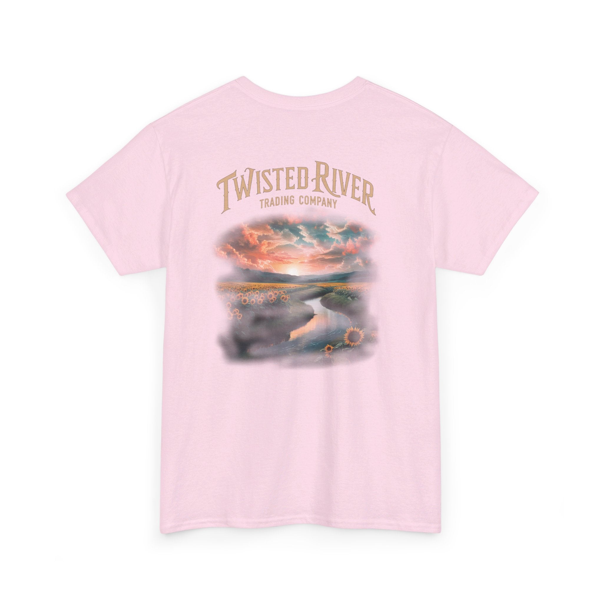 Twisted River Sunset Serenity Heavy Cotton Tee