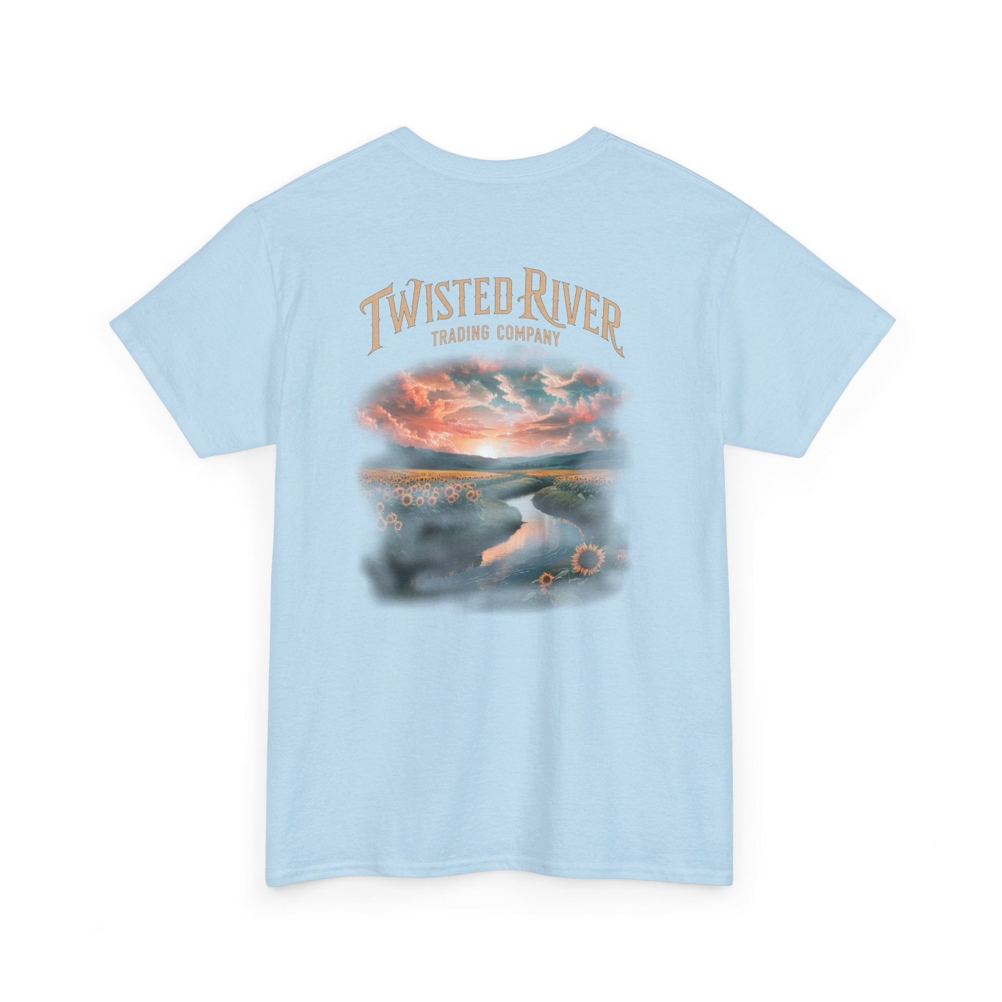 Twisted River Sunset Serenity Heavy Cotton Tee