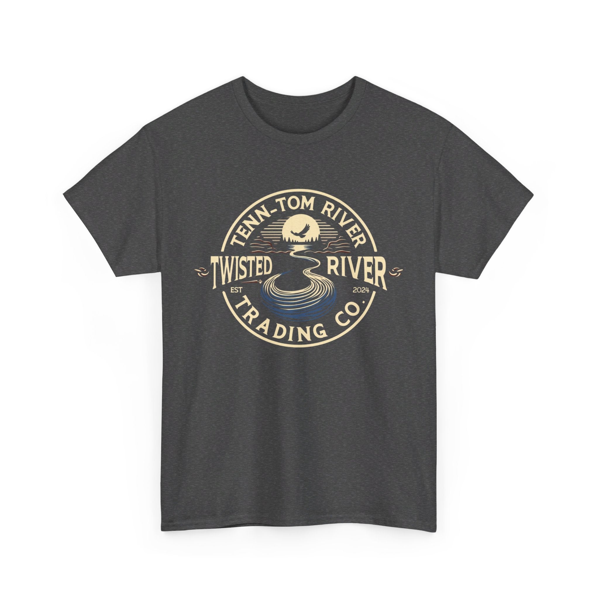 Tenn-Tom River Heavy Cotton Tee