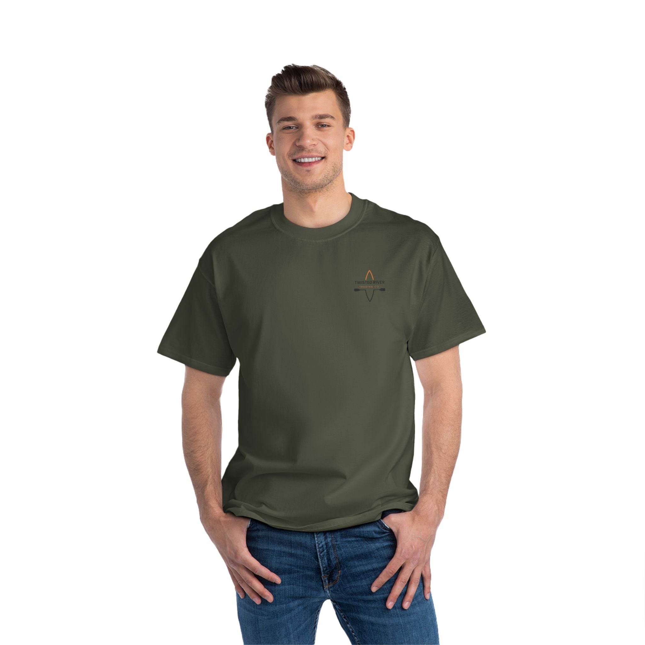 Love Many Beefy-T®  Short-Sleeve T-Shirt